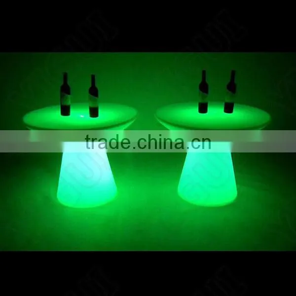 Plastic Battery Power Night Club Lighting Illuminated Led Table/ Led Commercial Hot Pot Table photo-5