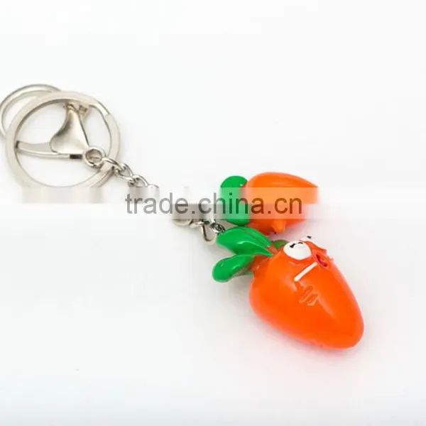 Keychain for Children / Carrot Funny Keychiain photo-2