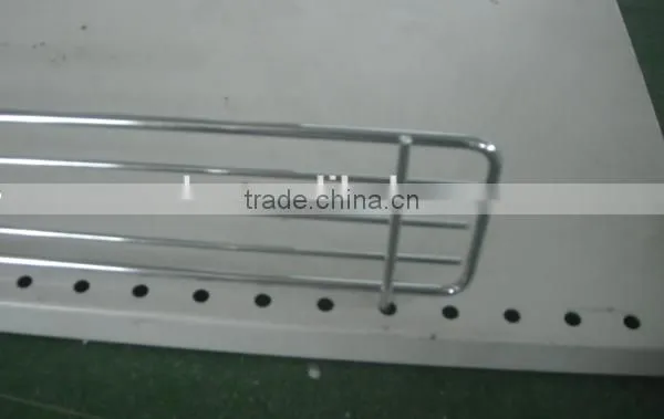 Shop Supermarket Metal Wire Shelf Fence photo-5