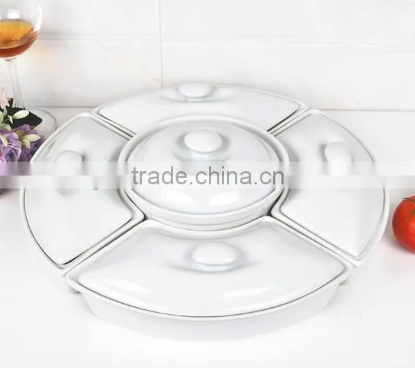 5pcs Indonesia Hot Popular New Ceramic Cooking Pot Set With Lid photo-2