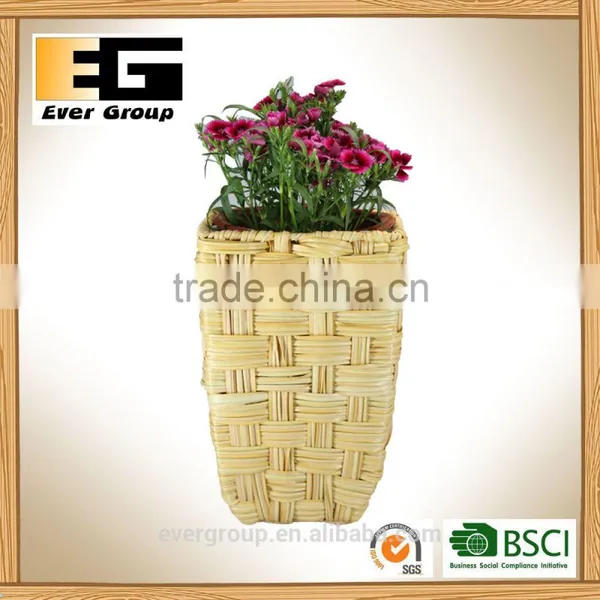 PE Rattan Garden Flower Boxes Planters With Plastic Liner for Planting photo-6