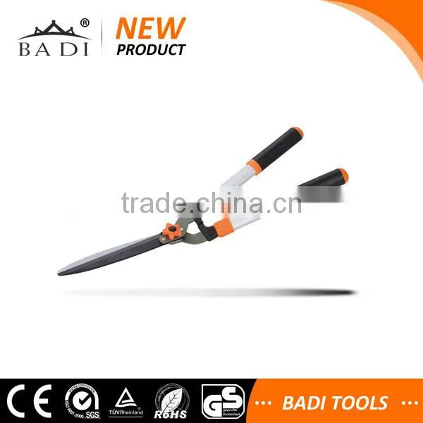BD-HS024B 2016 New Aluminum Handle Teflon Blade Garden Pruning Hedge Shear photo-2