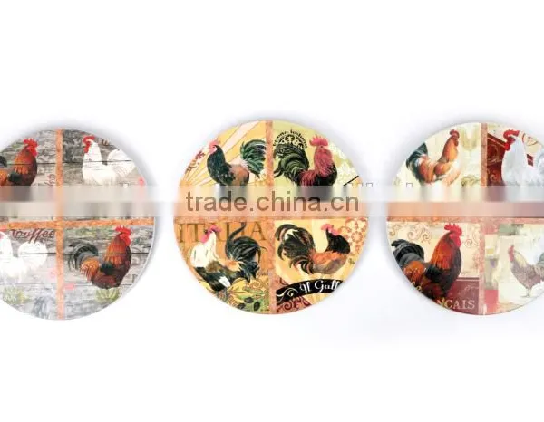 1pc Porcelain Wall Plaque With Rope photo-3