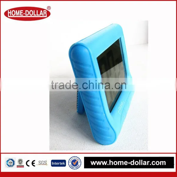 White Plastic Timer Digital With Fold Stand and Magnetic Fixing Mini Digital Timer for Kitchen Loud Beep Loud Beep Kitchen Timer photo-6