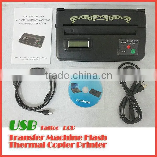 USB LCD Tattoo Thermal Copier Machine