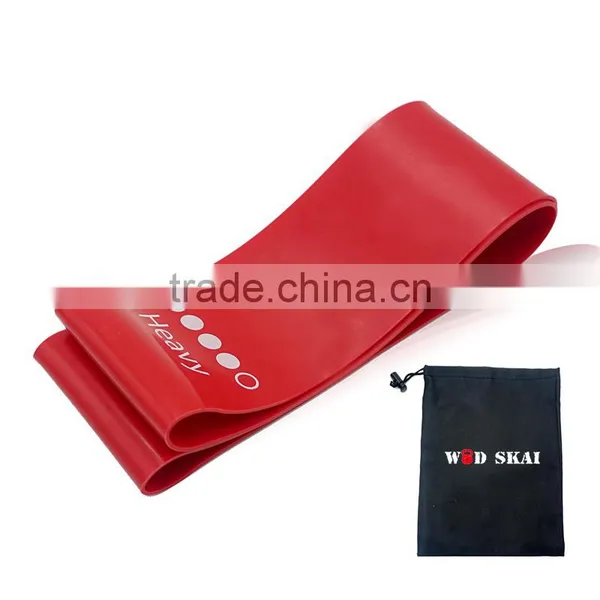 Natural Latex Fitness Yoga Stretch Resistance Band photo-6