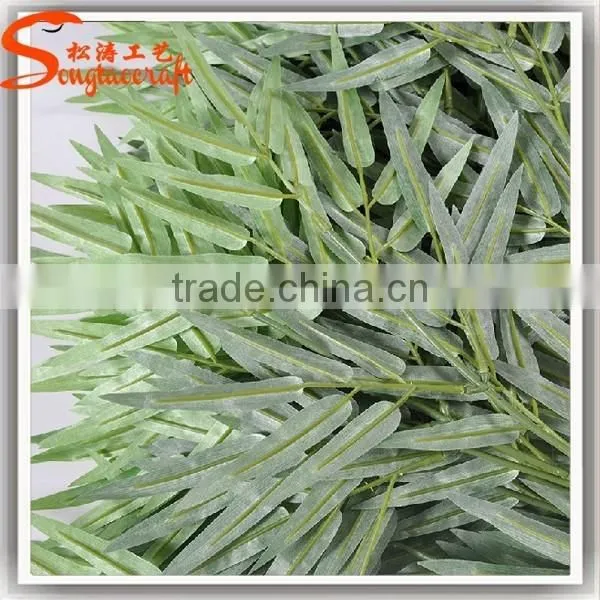2015 China Factory Wholesales Plastic Fake Artificial Lucky Garden Bamboo Fence Branches Leaves photo-2