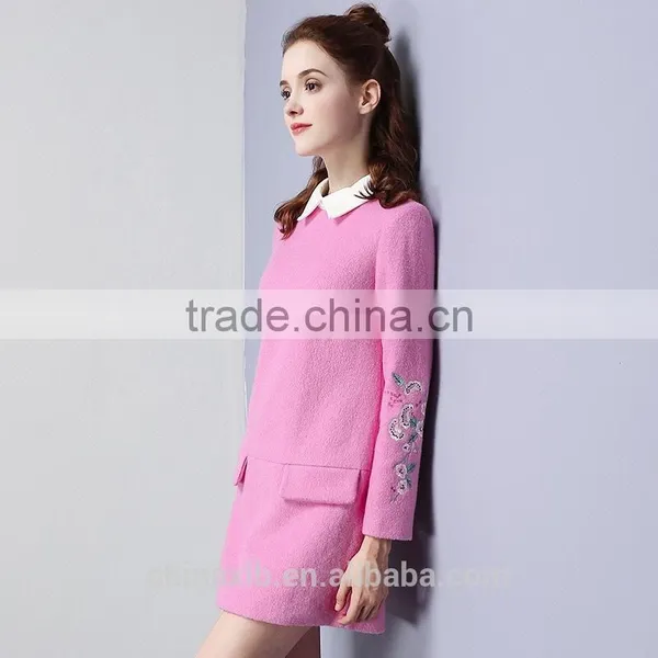Women Clothing Winter Bottoming Dress Woman European Big Size Dress photo-5
