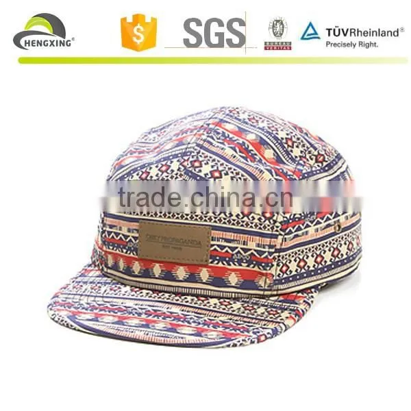 Bestselling Oem Factory Strap Back Trendy 5-panel Cap photo-5