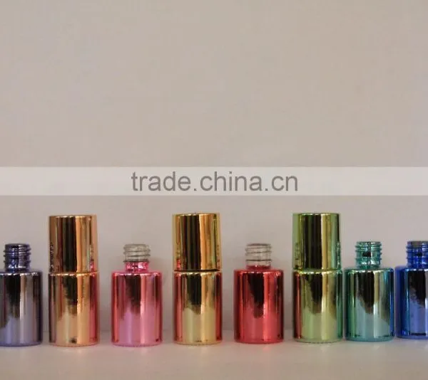 CHROME EMPTY NAIL POLISH BOTTLE photo-3