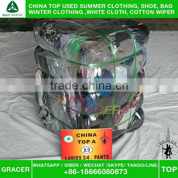 From China Second Hand Ladies 3/4 Pants Used Clothing Malaysia/New York Style photo-6