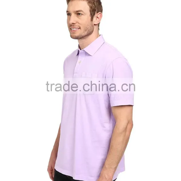 Custom Cheap Branded Mens Bright Colored Polo T-shirt Wholesale photo-2
