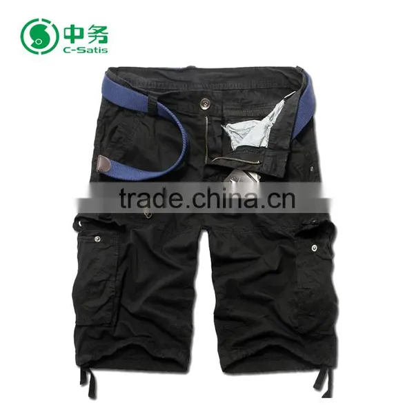 2017 HOT SALE New Style Summer Pure Cotton Six Pockets Men Short Pants photo-4