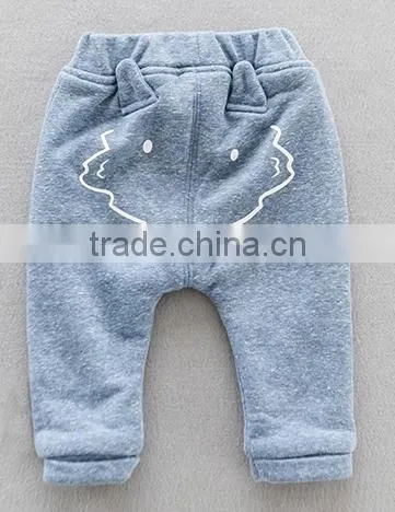 Wholesale Cheap Customized Warm Lovely Winter Baby Pants Good Quality Fleece Baby Pants photo-4