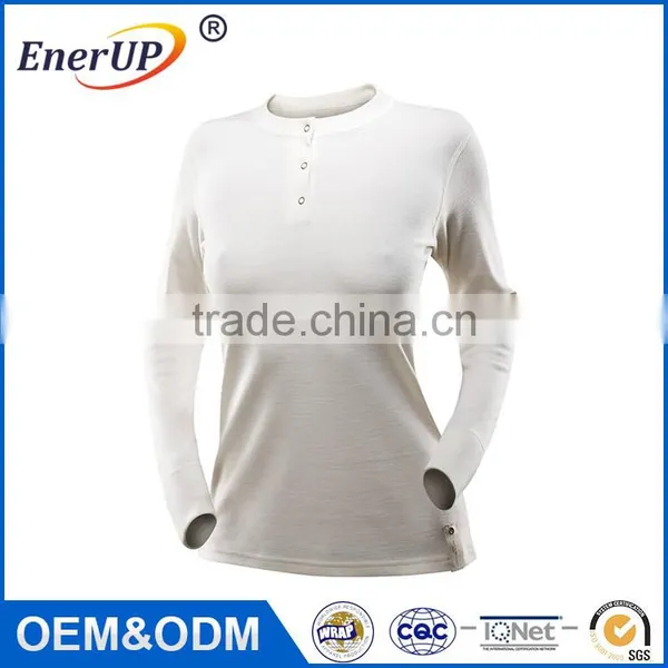 2017 OEM Service Cheap Thermal Merino Wool Breathable Sport Women Long Johns photo-3