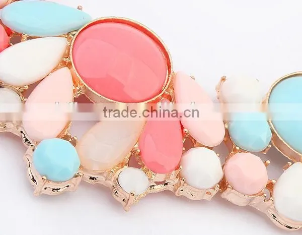 F20032N New Style Diamond Metal Jewelry Chain Necklace photo-3