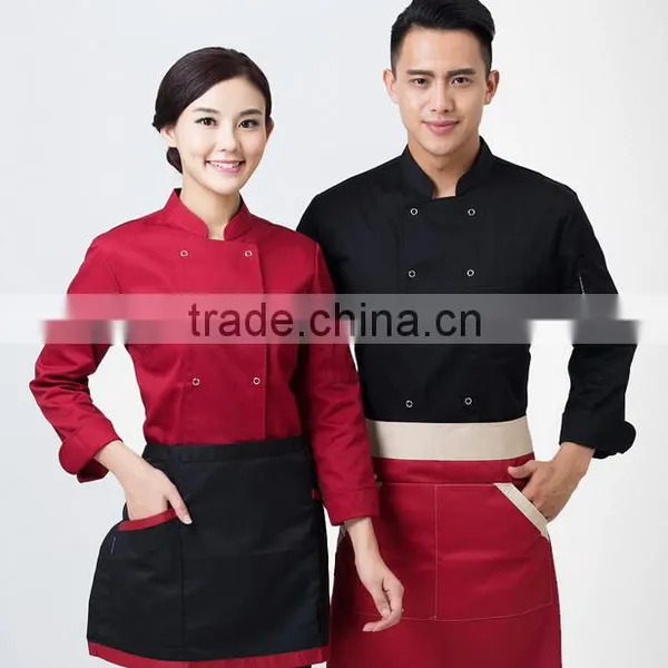 Custom Nice Design Restaurant Kits, Restaurant Wholesale Uniforms for Waiter and Waitress photo-3