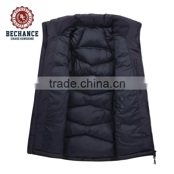 Mens Winter Outdoor Down Coat With Detachable Hood photo-2