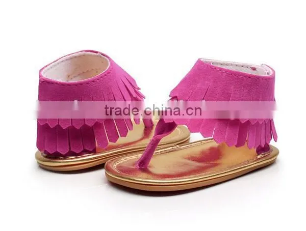 Kids Crib Bebe Fringed Moccasins, Baby Summer Sandals, Fashion Shoes for Baby photo-5