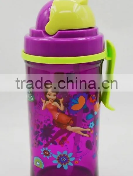 350ml Kids Sipper Bottle/cartoon School Portable Water Bottle/promotional Gifts photo-5