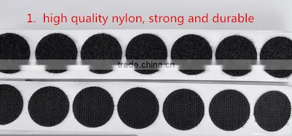 Self Adhesive Hook Loop in Dots and Coin Shape photo-2