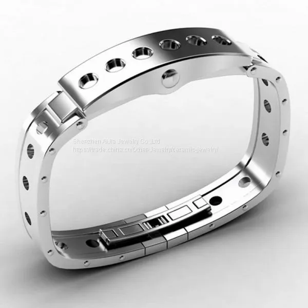 Figaro Chain Punk 316L Stainless Steel Bracelet For Female And Male photo-3
