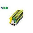AWG 28 - 12 Din Rail Mounted Terminal Blocks With Vertical Wire Inlet