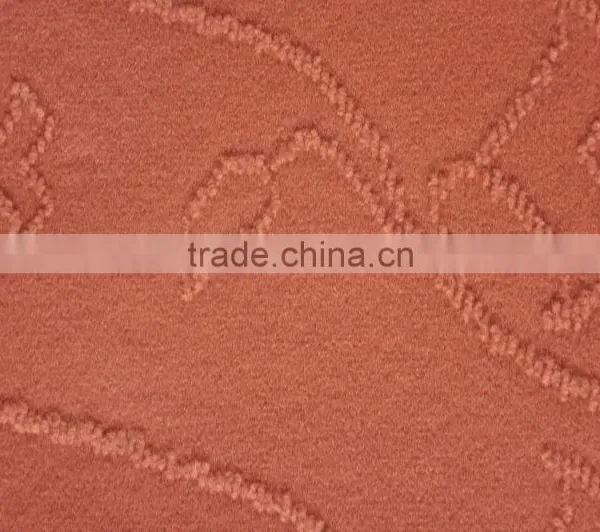 Nonwoven Polyester Single Velour Jacquard Carpet photo-5