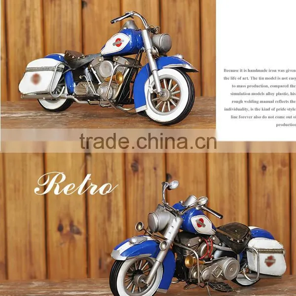 Birthday Christmas Decoration Gift Hand Made Metal Art Motorcycle Model Crafts photo-6