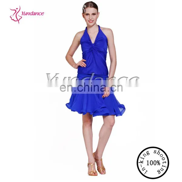 AB001high Quality Sexy Halter Lycra Dance Top photo-4