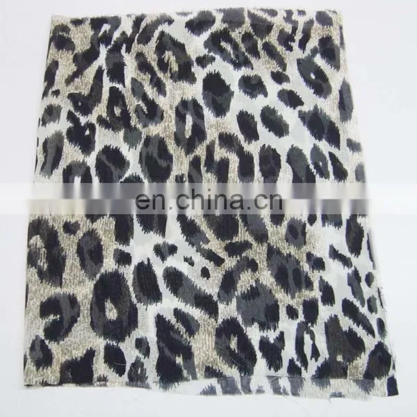 Silk Pashmina Wool With Zebra Print Scarves for Women or Snake Print photo-3