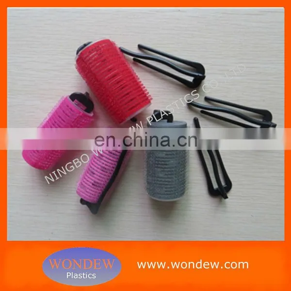 Hook and Loop Fastener Hair Rollers With Aluminium Layer/plastic Hair Rollers/hair Roller Wholesale photo-4