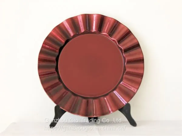 Christmas Decoration Festival Products Plastic Plate Made in ChinaYF-60053 photo-3