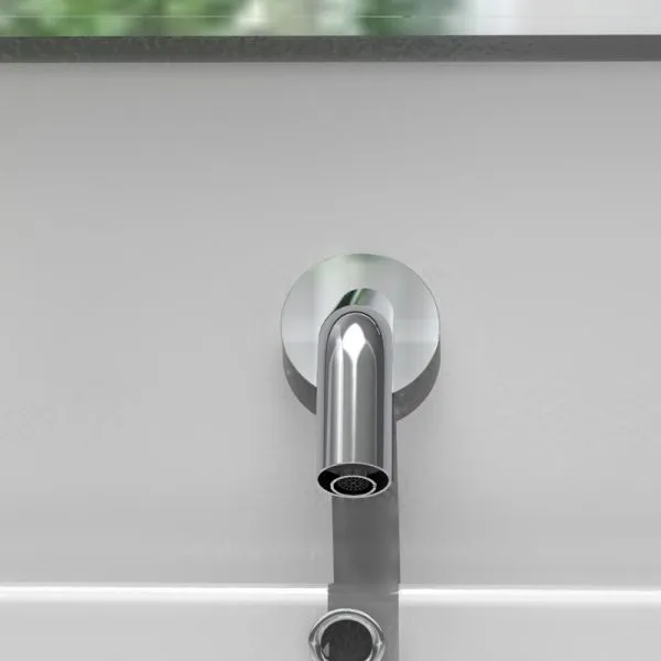 Basin Sink Mixer Tap Automatic Bathroom Sink Faucet Automatic Shut Off Faucets photo-2