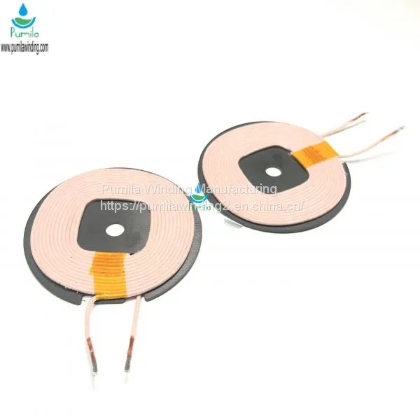 Flat Electromagnet 0.08mm*115p Wire Dia Inductance Coil 6.9uH Wireless Charger Coil tx Coil photo-5