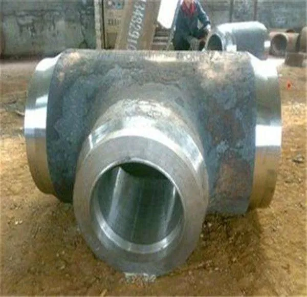 For Oil And Gas Seamless Welding Equal Tee Din2615 Sand Blasting photo-4