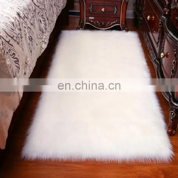 Indoor Carpet Soft Polyester Fake Fur Rug photo-3