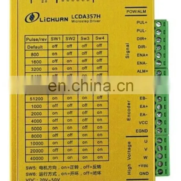 HOT HONGJUN 3phase 1Nm NEMA23 Closed Loop Stepper Servo Motor Driver Kit LCDA357H+LC57H355 photo-4