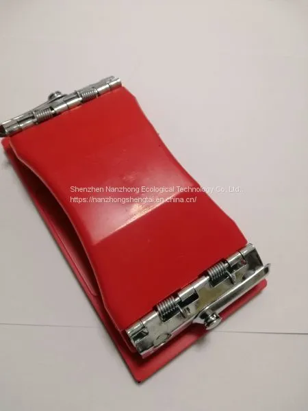 Sandpaper Holder Red High Quality Sandpaper Holder Red Hand Push Board photo-2