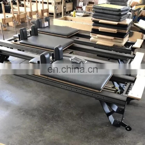 Fitness Class Studio Aluminum Reformer Price Aluminium Elina Allegro 2 Balanced Body Equipment Machine 1 Pilates Reformer Bed photo-4