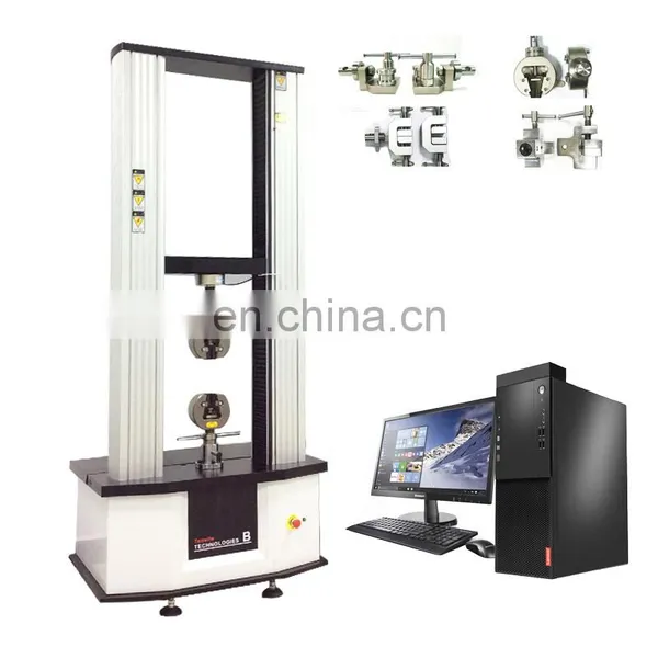 10ton Gotech Ultimate Digital Display Dual Column Universal Tensile Bending Testing Machine photo-2