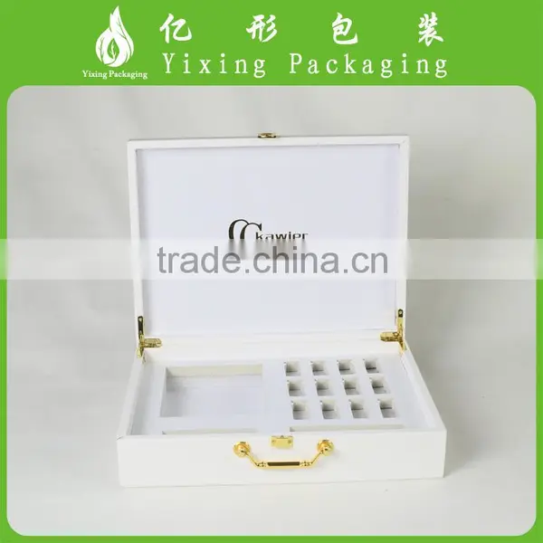 Leather Jewelry Box Packaging With Hinged Lid Wholesale Factory photo-3