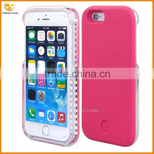 China Supplier LED Hard Back Cover Case for Iphone 6 photo-5
