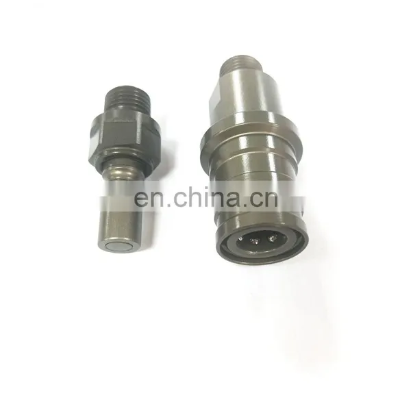 High Quality Flat Face Quick Release DN5 DN8 DN12 Hydraulic Couplings photo-2