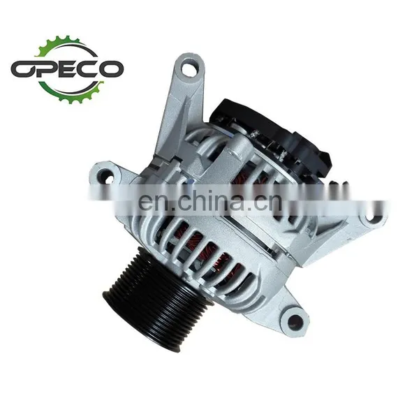 For Generator E320D2 C6.6 Alternator 24V 115A 0124655076 12 Groove 77 photo-3