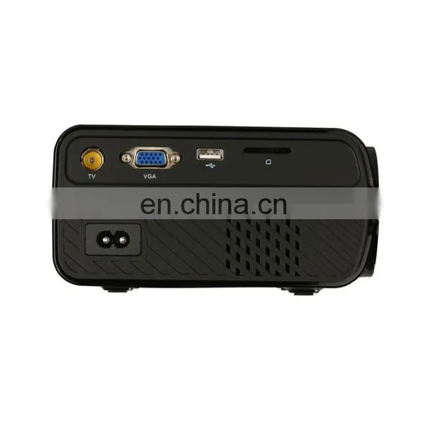 Uhappy U45 1600 Lumens 1080P LED HD Mini Projector Home Theater With Remote Control photo-4