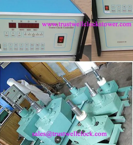 Tower Clocks and Movement Motor Mechanism 1m 2m 3m Diameters