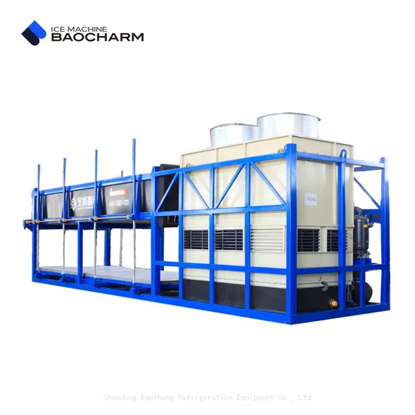 BAOCHARM 10 Tons Daily Production Industrial Block Ice Machine in South Africa photo-3