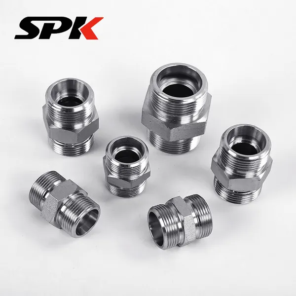 Yonghua Eaton Standard 1C/1D Heavy-Duty Compression Straight Hydraulic Adapter Fitting, Reducing Fitting (Stainless Steel, In Stock) photo-5