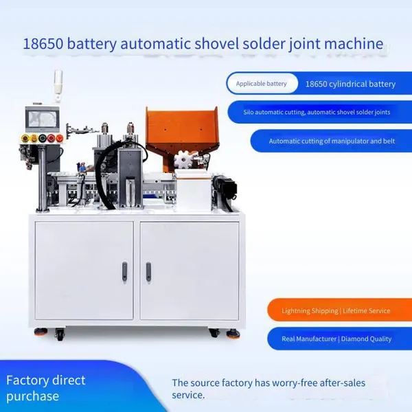 18650 Battery Automatic Spot Shoveling Machine, Fully Automatic Spot Shoveling Machine for Cylindrical Batteries, Battery Spot Shoveling Machinery photo-2